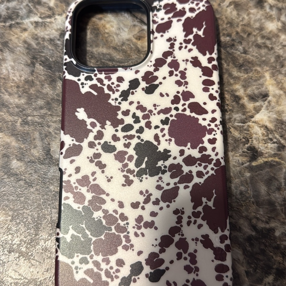 Black and White Protective iPhone 16 pro max Case with Unique Pattern